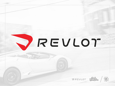 Revlot logo (approved) auto car community lettering logo race revlot speed sport type typography wheels