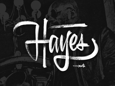 Isaac Hayes calligraphy custom type isaac hayes lettering logo logotype musician sketch type typemate typography