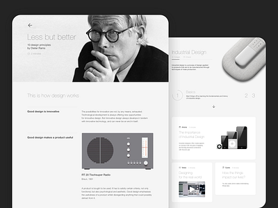 Industrial Design Course article dieter rams industrial design ui web web design