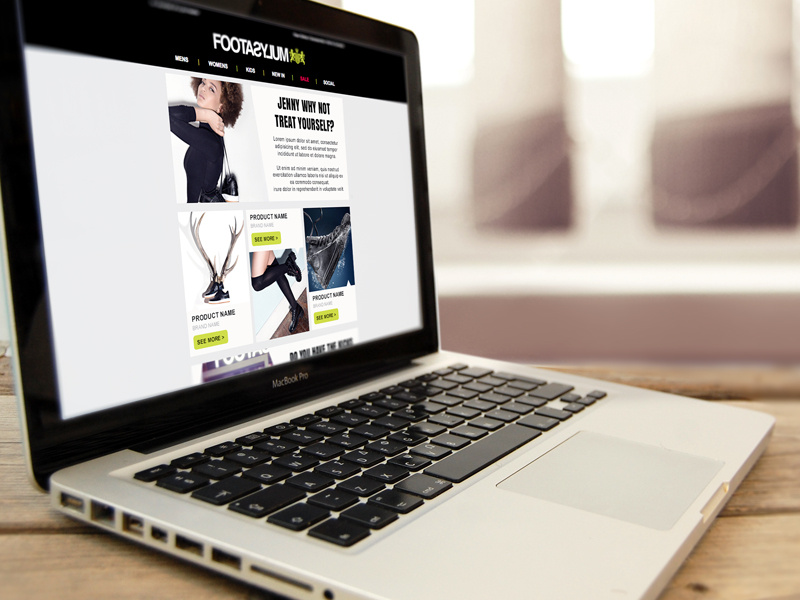 Footasylum Email Design by Dean Harrison on Dribbble