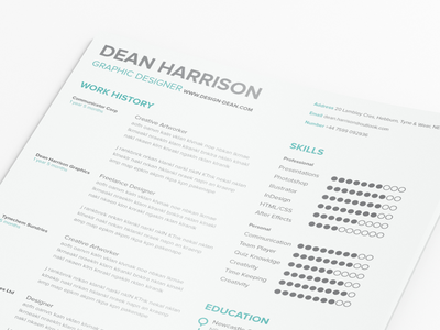 Free Simple Resume