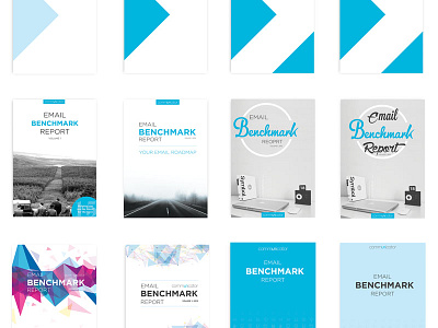 Cover Design Variations branding clean corporate cover minimal report simple