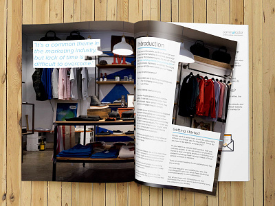 Guide: Send More, Do Less branding editorial guide indesign layout marketing