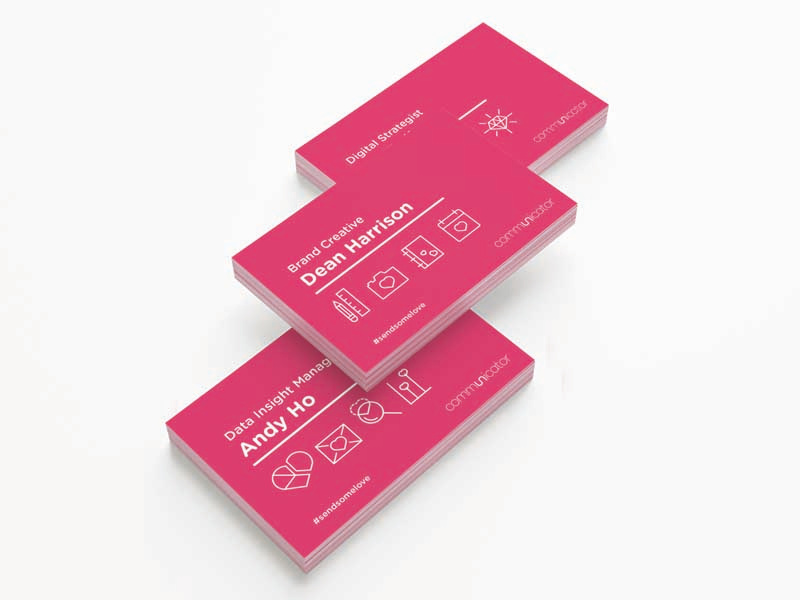 name cardsdean harrison on dribbble