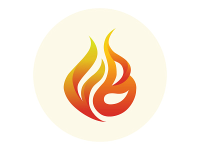 Fire Logo (F & B letter) b letter creative thinking f and b letter logo f letter fire logo logo concept logo design