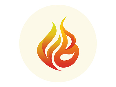 Fire Logo (F & B letter)