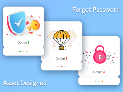 Forgot Password (Asset Designed) asset designed forgot password illustration