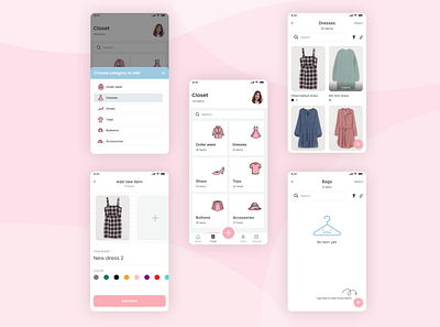 Organize closet and styling outfits app - drezzie closet design mobile app