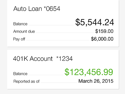 Account Cards accounts cards financial infolets