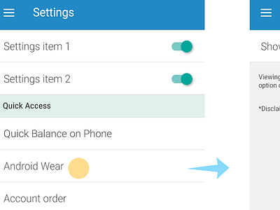 Quick Access - Quick Flow! Android android flow ui