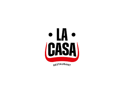 La Casa Restaurant I Logo brand identity branding branding design brandmark design food identity identity design illustration illustrator la casa de papel logo logo design logo great logoinspiration minimalist restaurant tokyo