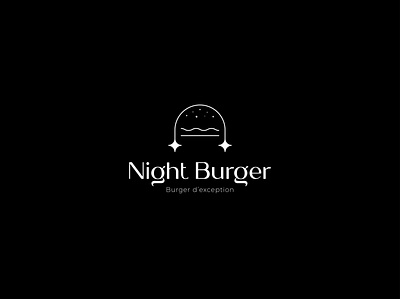 Night Burger brand identity branding branding design branding101 burger king burger logo design food logo great logo identity illustrator logo logo book logo design logo ideas logo inspiration logo lounge logo marks logofolio