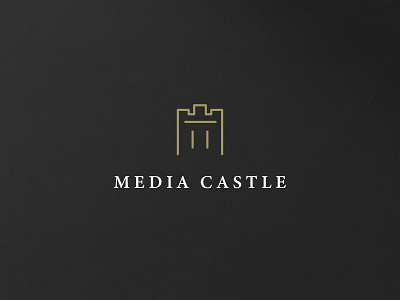 Media Castle Presentation 01 brand identity branding branding design castle logo castles identity identity branding identity design logo logos media media logo