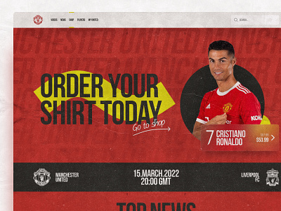 Cristiano Ronaldo's Manchester United Kit