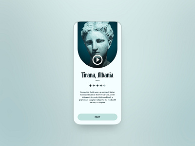 Online Musem Application android art button experience greek history material musem