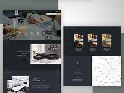 Hotel Website Design booking hotel layout modern ui ui design ux web web design website