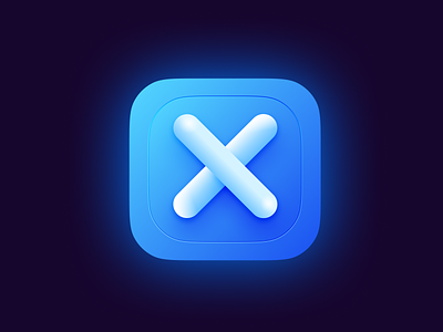 App Icon Concept For Big Sur 3d app big sur figma glow icon logo macos neumorphism skeumorphism