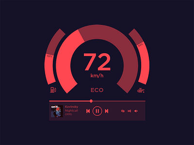 Daily UI #034 - Car Interface