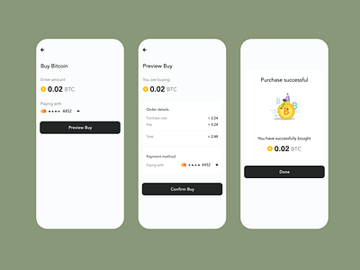 Purchase exchange flow