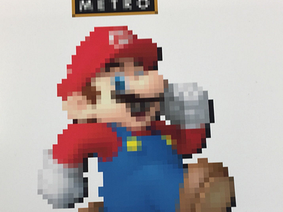 Pixel mario