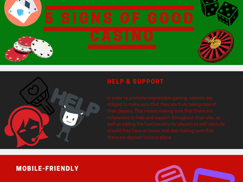 5 Signs Of Good Casino canada online casino casino infographics