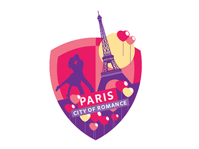 Paris badge paris romance