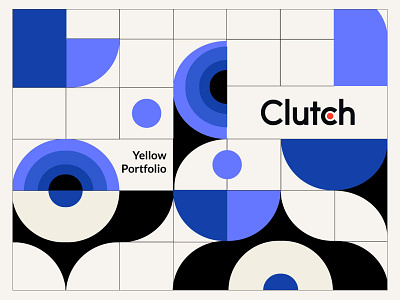Clutch header design design inspiration geometric geometric illustration illustration vector
