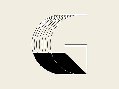 G 36daysoftype 36daysoftype08 bold design elegant g type typography