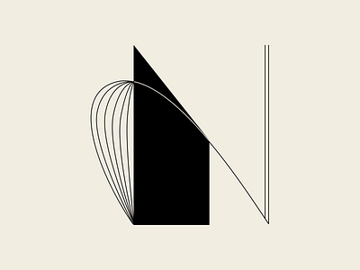 N 36daysoftype 36daysoftype08 bold design elegant n type typography