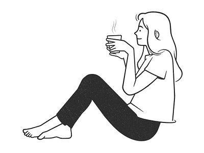 girl by the window by tatooine_girl on Dribbble