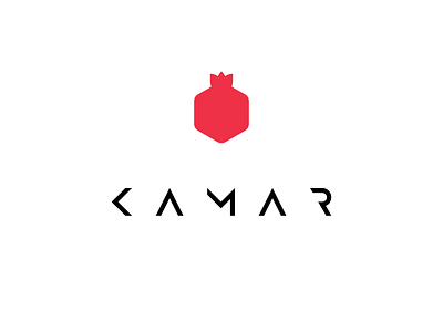 Kamar Wine Logo armenia armenian branding creative icon logo pomegranate simple