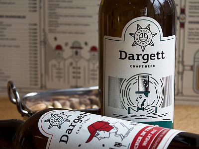 Dargett Craft Brewery Branding