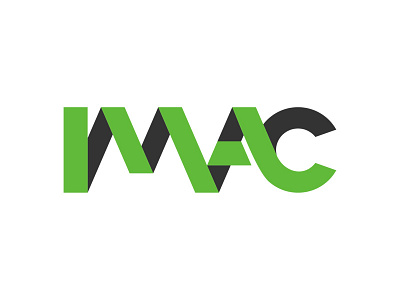 Logo for IMAC Enterprises flat imac logo ribon simple