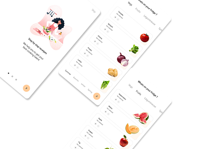 Food App app app design blue design food food app illustration mobile app mobile design tunisia ui ux