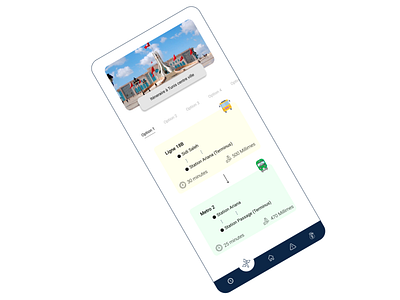 Transit mobile app