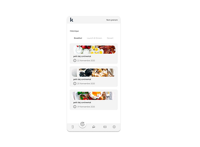 Food mobile app design designer food food app illustration mobile design ui ux