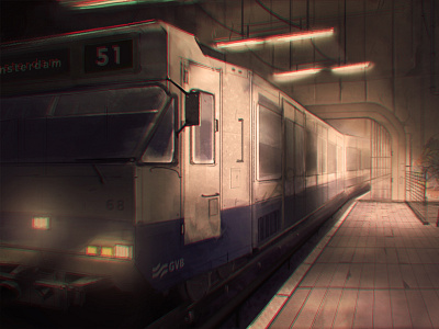Metro 52 animation concept art