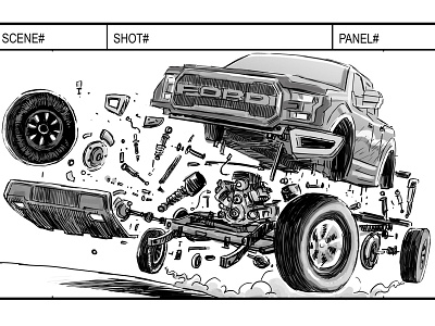 Ford Storyboard Frame