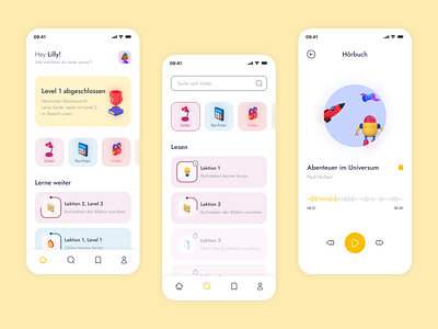 Learnly Learning App Design