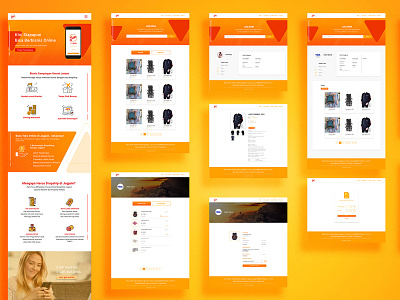 online shop web design adobe xd branding design ui uidesign ux web deisgn