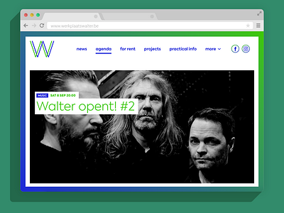 Werkplaats Walter webdesign website