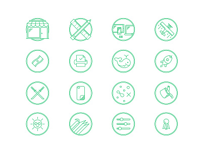 Stickers.Pub - Shop Icons design features graphic icons stickers