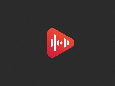 Music Streaming Service Logo Graphic Symbol