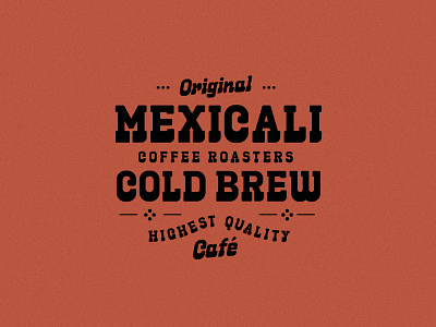 MexiCali (WIP) badge branding creative market design font design retro type type design typography vector