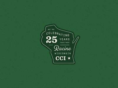 CCI badge branding carpentry design illustration retro type typography vector wisconsin woodworking