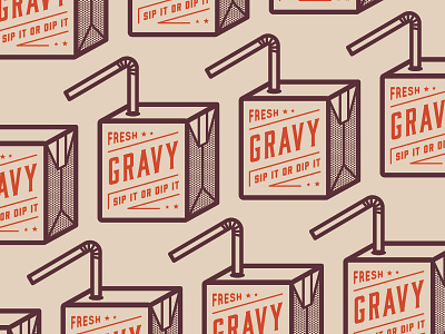 Gravy Illustration design illustration typography vector