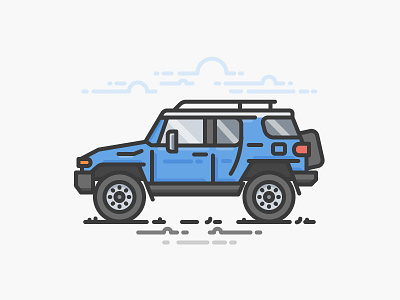 Little FJ by Scott Tusk on Dribbble