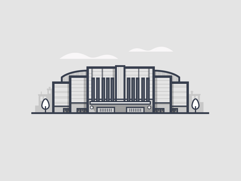 United Center by Scott Tusk on Dribbble