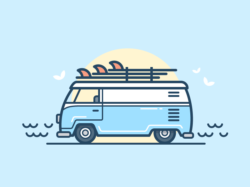 van surf