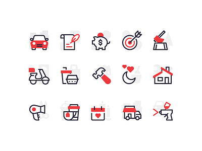 Category Icons Designs Themes Templates And Downloadable Graphic Elements On Dribbble